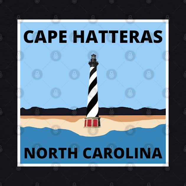 Cape Hatteras Lighthouse Beach by Trent Tides